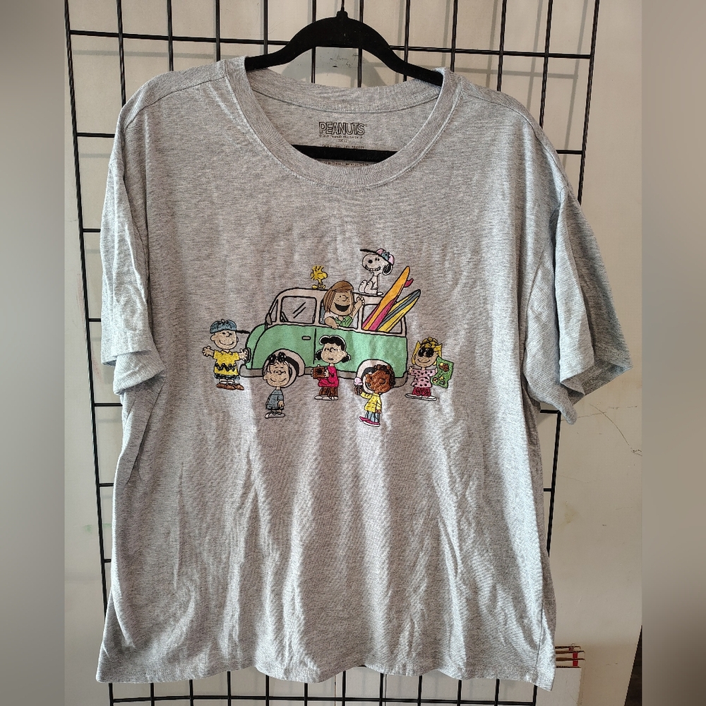 Peanuts Embroidered Summer T-Shirt